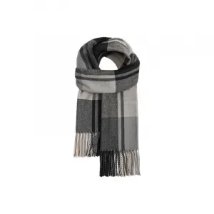 FREE RABBITⅡ Вязаный шарф унисекс, Black Ink