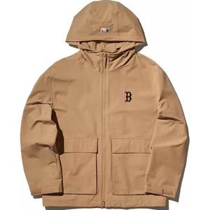 Базовая куртка Boston Red Sox унисекс светло-бежевого цвета Mlb