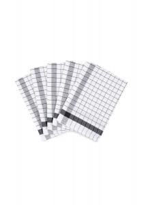 5 кухонных полотенец в наборе эксклюзивные - половина белья - проверено Ross, черный