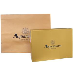 AQUASCUTUM Высокие утепленные низкие повседневные туфли женские белый черный, цвет White Black