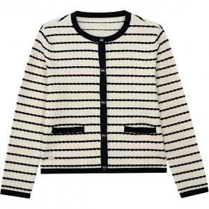 Nautica Женский свитер-пальто темно-синего цвета