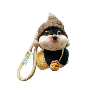 Милая плюшевая подвеска щенок-пчелка высота 12см Gollum, Coffee-Honey