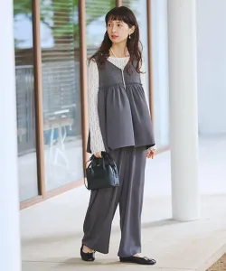 Комбинезон с баской Studio Clip, цвет Heather Gray 12