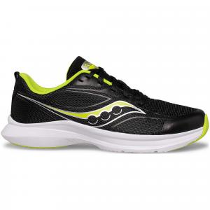 Кроссовки для бега Kinvara 13 для девочек Saucony, Black/Lime
