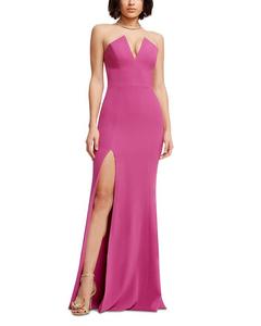 Фернанда V-образное облегающее платье Dress the Population, розовый