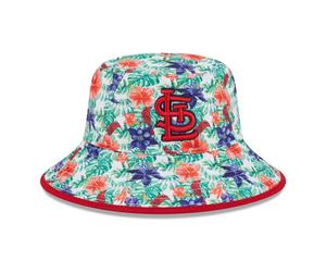 Мужская панама с тропическим цветочным принтом New Era St. Louis Cardinals