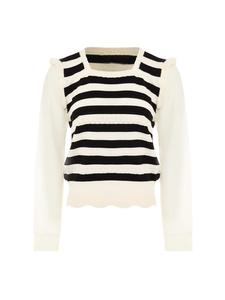 Женская рубашка черного цвета faina