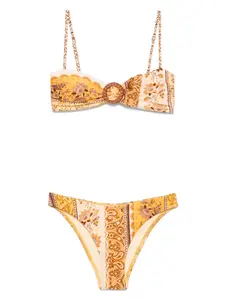 Бикини Lucky Bamboo Ring ZIMMERMANN, желтый