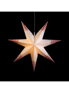 Sterntaler Декоративная звезда | Рождественская звезда | 7-конечная | Складная звезда | Белая | 60 см | Для улицы