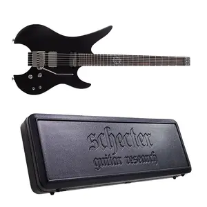 Schecter Synyster Gates Custom 6 TR S Безголовая гитара с системой Sustainiac, сатиново-черная + кейс, НОВАЯ 6TR TR-S