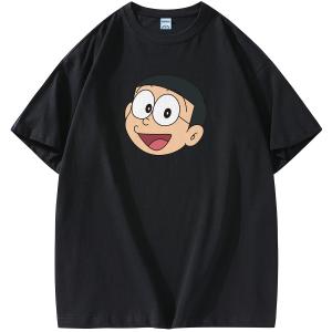 Футболка унисекс Doraemon, Черный