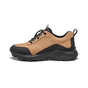 J.BENATO Легкие повседневные кроссовки Low Top Rebound для мужчин в коричнево-черном цвете, цвет Brown+Black