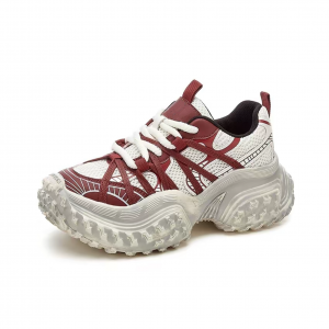 Низкие массивные кроссовки женские SHUMO, Black