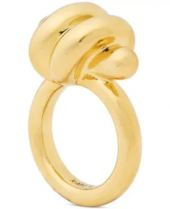 Кольцо с золотистым узлом Kate Spade New York, gold.