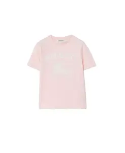 Детская футболка из эластичного хлопка ekd для девочек - для малышек и для взрослых. Burberry, розовый