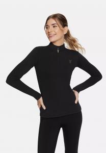 Топ с длинными рукавами STORMY Cardio Bunny, черный