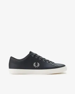 Мужские спортивные кроссовки Baseline из кожи Fred Perry, темно-серый