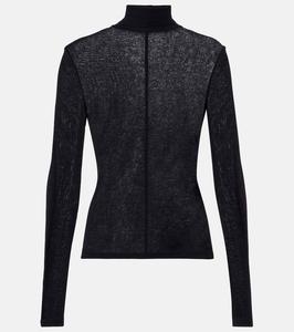 Эврен водолазка из хлопка The Frankie Shop, Black