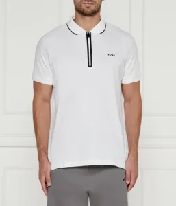 Поло PHILIX regular fit Boss Green, белый