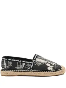 Эспадрильи Kamini KARL LAGERFELD, черный