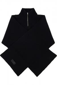 Шарф Fisherman вязки камионьер Mm6 Maison Margiela, черный