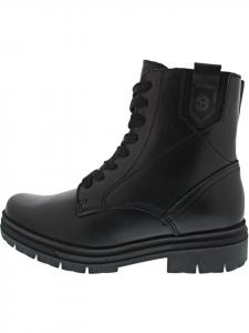 Tamaris Черные ботинки на шнуровке