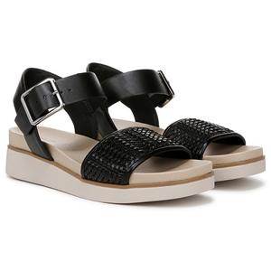 Сандалии на двух ремешках Gillian Lifestride, black faux leather