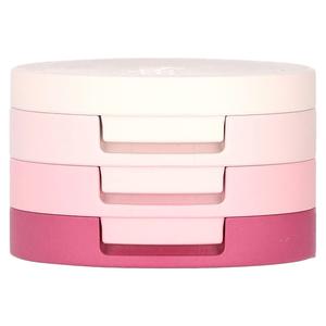 Тени для век Kaja Beauty Bento Bouncy Chrome Shimmer Trio 01 Rosewater