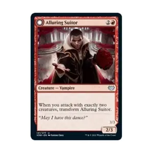 CCG Очаровательный поклонник (U), MTG - Innistrad: Crimson Vow