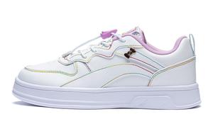 Детские кроссовки для скейтбординга GS Low-top белого цвета Lining Young, белый