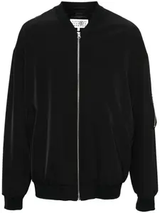 Бомбер Twill MM6 Maison Margiela, черный