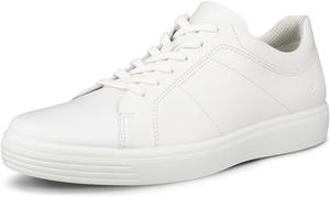 Классические мужские кроссовки ECCO из натуральной кожи, мужские повседневные кроссовки, белый