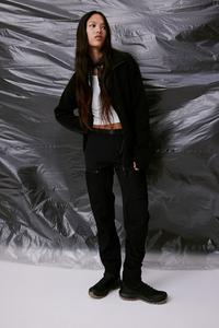 Водоотталкивающие спортивные брюки карго H&M, черный