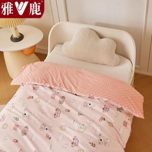 Yalu Детское одеяло 120х150 см, съемный чехол 100% хлопок, наполнитель 1,5 кг