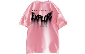 Футболка унисекс FUERZA, розовый