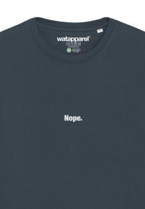 Толстовка NOPE watapparel, антрацит