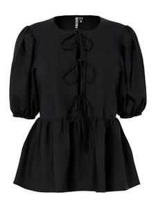 Топ Pieces, черный