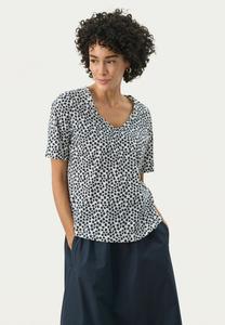 Футболка с принтом CURLIAPW  Part Two, темно-синий