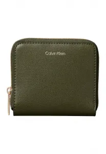 Кошелек среднего размера с логотипом и застежкой-молнией по периметру Calvin Klein, Cypress