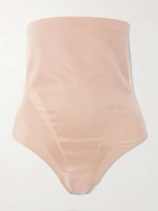 Бесшовные эластичные стринги Spanxsculpt с высокой талией Spanx, бежевый