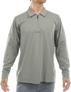 Мужская рубашка-поло Oakley O-SYNC PACK LS UNDULATE, зеленый