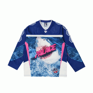 Хоккейная майка FW25 NO BITIN' HOCKEY, спортивная одежда для хоккея, унисекс Palace, marine синий