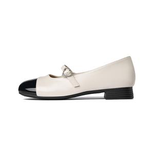 Туфли Мэри Джейн женские Josiny, цвет Silver/Black