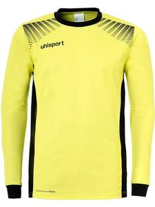 Футболка вратаря "Goal Goalkeeper Shirt La" желтого цвета uhlsport