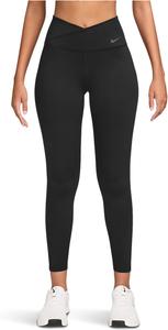 Брюки Nike Dri-fit One High-waisted 7/8 Leggings, цвет Black/Dark Smoke Grey