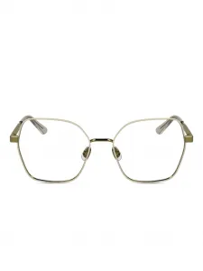 Очки в геометричной оправе Calvin Klein, золотистый