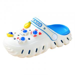 Детские тапочки с амортизацией, износостойкие, легкие, для детей от 3 до 7 лет ABC KIDS, белый/синий