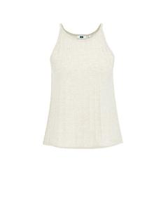 Топ WE Fashion, светло-бежевый