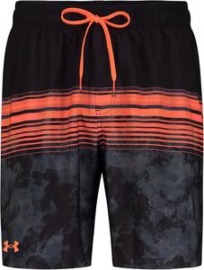 Мужские шорты для плавания с электробордом Under Armour, затягивающиеся на шнурок и эластичный пояс сзади, быстросохнущие, Black Seafoam Camo