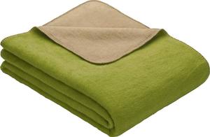Одеяло Erwin Müller 129802, светло-зеленый - декор песочного дуба - 100 х 150 см